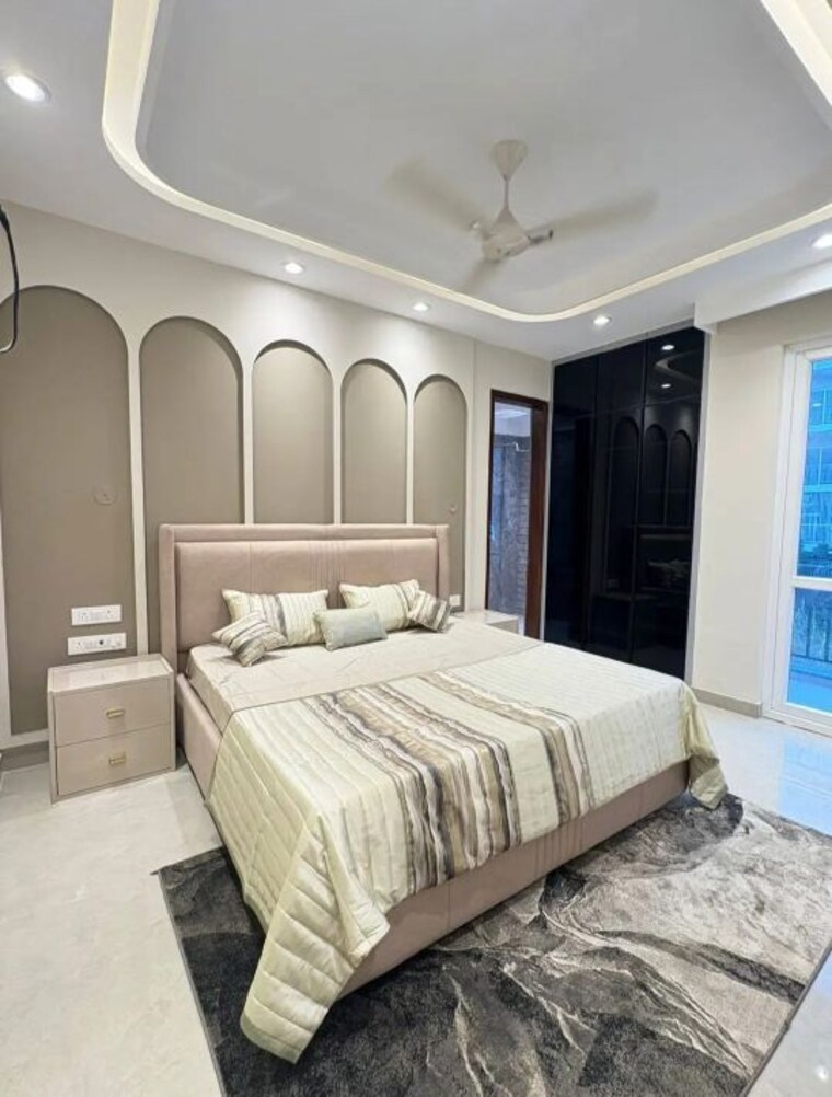 Master Bedroom, greater kailash ii 3 Bedroom 3500 Sq.Ft. Builder Floor In Greater Kailash ii Delhi 9603329