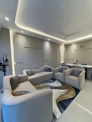 Living Room in 3 BHK Builder Floor at Greater Kailash ii – for Rent