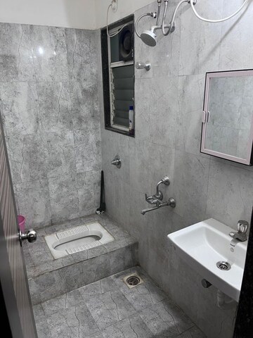 Bathroom in 2 BHK Apartment at Siddhivinayak Aspiria, Hinjewadi – for Rent