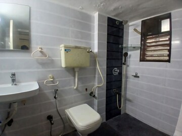 Bathroom in 3 BHK Apartment at Bharat Belmonte, Andheri West – for Sale