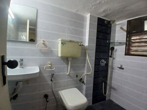 Bathroom in 3 BHK Apartment at Bharat Belmonte, Andheri West – for Sale