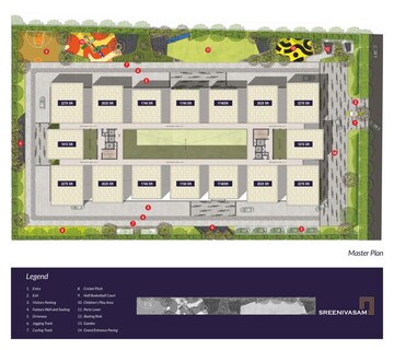 Master Plan in 3 BHK Apartment at Kondapur – for Sale