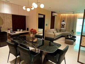 Living Room in 3 BHK Apartment at Kondapur – for Sale