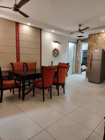 Dining area in 3 BHK Apartment at Motiaz Royal Citi, Ambala Highway – for Rent