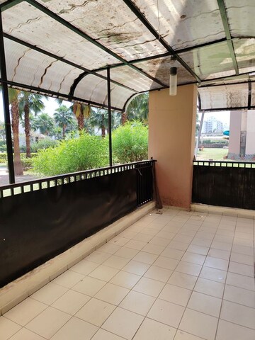 Balcony in 3 BHK Apartment at Motiaz Royal Citi, Ambala Highway – for Rent