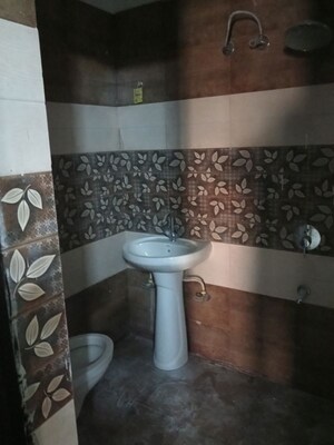 Bathroom in 3 BHK Builder Floor at Dhakoli – for Sale