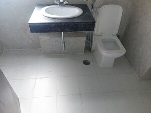 Bathroom in 3 BHK Apartment at AWHO 8B, Vrindavan Yojna – for Rent