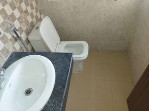 Bathroom in 3 BHK Apartment at AWHO 8B, Vrindavan Yojna – for Rent