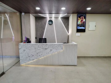 Building Lobby in 2.5 BHK Apartment at Tejas Greenberry Signatures, Vrindavan Yojna – for Sale