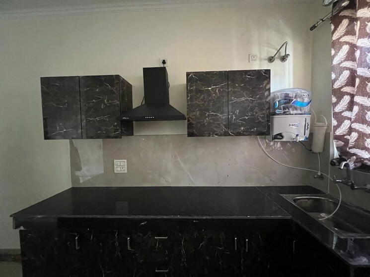 Kitchen, shri-devaji-residency 2 Bedroom 1000 Sq.Ft. Builder Floor In Dhakoli Zirakpur 9855325