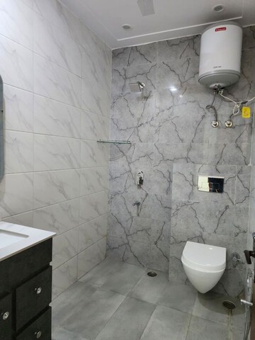 Bathroom in 3 BHK Builder Floor at Vasant Vihar – for Rent