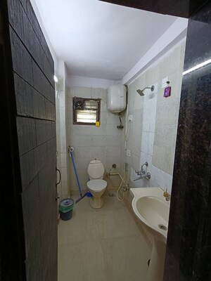 Bathroom in 2 BHK Apartment at Shree Amit Nagar CHS, Andheri West – for Rent