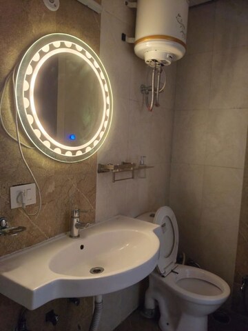 Bathroom in 2 BHK Apartment at Spring Greens Phase I, Faizabad Road – for Rent