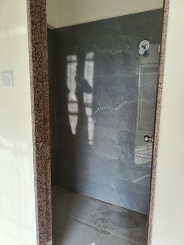 Bathroom in 1 RK Apartment at Vastu Darshan Heights, Dahisar West – for Rent