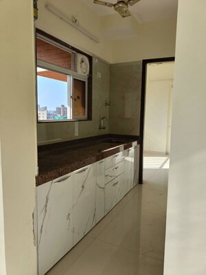 Kitchen in 1 RK Apartment at Vastu Darshan Heights, Dahisar West – for Rent