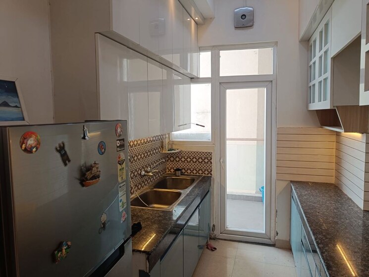Kitchen, sikka-kimantra-greens 3.5 Bedroom 1555 Sq.Ft. Apartment In Sector 79 Noida 9855434
