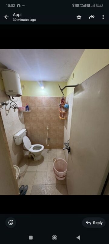 Bathroom in 2 BHK Builder Floor at Kodihalli – for Rent
