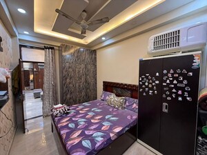 Bedroom in 1 BHK Builder Floor at Maya Homes, Indrapuram – for Rent