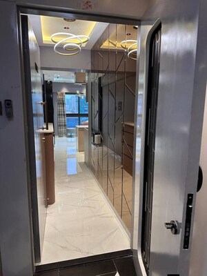 Building Lobby in 2 BHK Apartment at Agarwal And Doshi Complex, Vasai West – for Sale