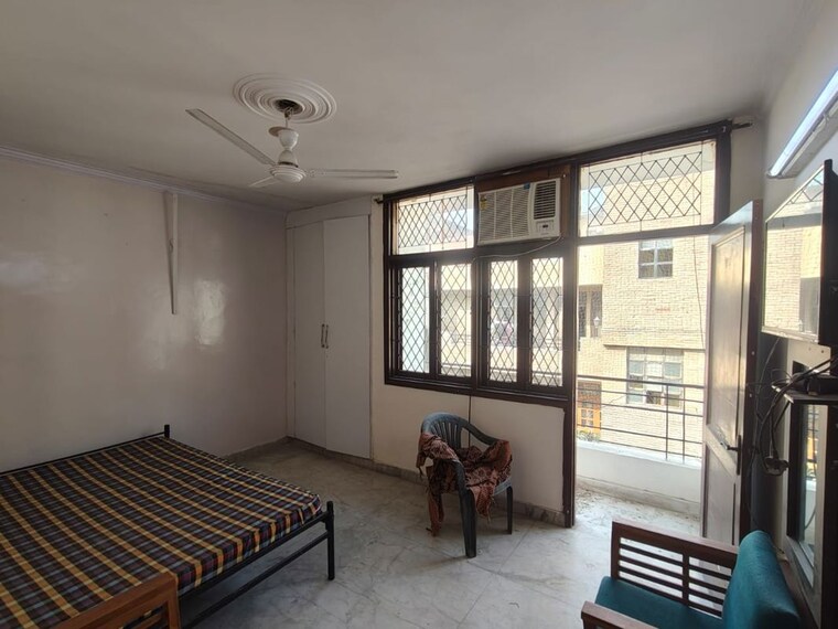 Bedroom, malviya nagar 1 Bedroom 540 Sq.Ft. Builder Floor In Malviya Nagar Delhi 9818334