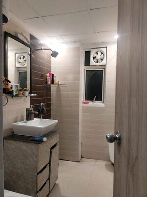 Bathroom in 4 BHK Apartment at Amrapali Heartbeat City, Sector 107 – for Rent