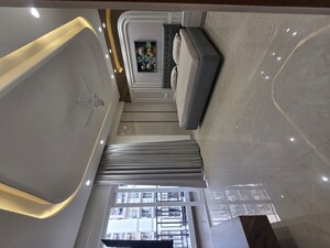 Staircase in 3 BHK Apartment at Alaknanda Maxxus Eden Estate, Ghazipur – for Sale