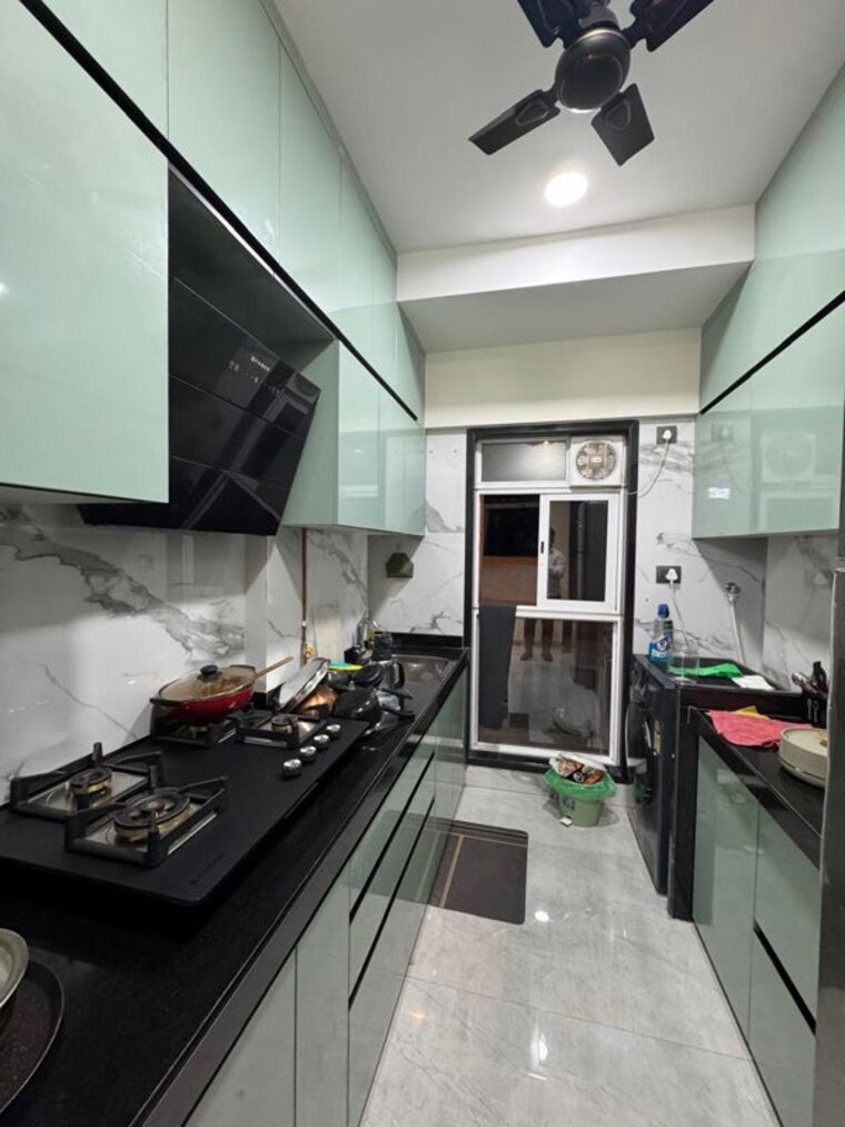Kitchen, sanghvi-infenia 3 Bedroom 771 Sq.Ft. Apartment In Santacruz East Mumbai 9855503