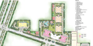 Master Plan in 3 BHK Apartment at Signature Global Cloverdale, Sector 71 – for Sale