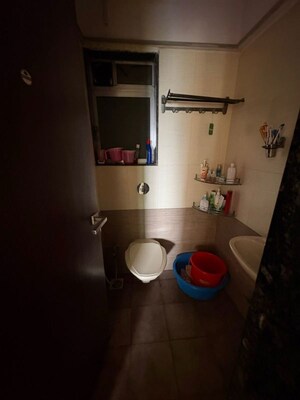 Bathroom in 3 BHK Apartment at Bhakti Heights Tilak Nagar, Tilak Nagar – for Rent