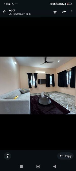 Bedroom in 2 BHK Builder Floor at Kodihalli – for Rent