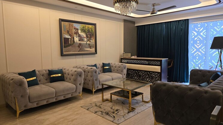 Living Room, sushant lok i 4 Bedroom 3762 Sq.Ft. Builder Floor In Sushant Lok I Gurgaon 9855481