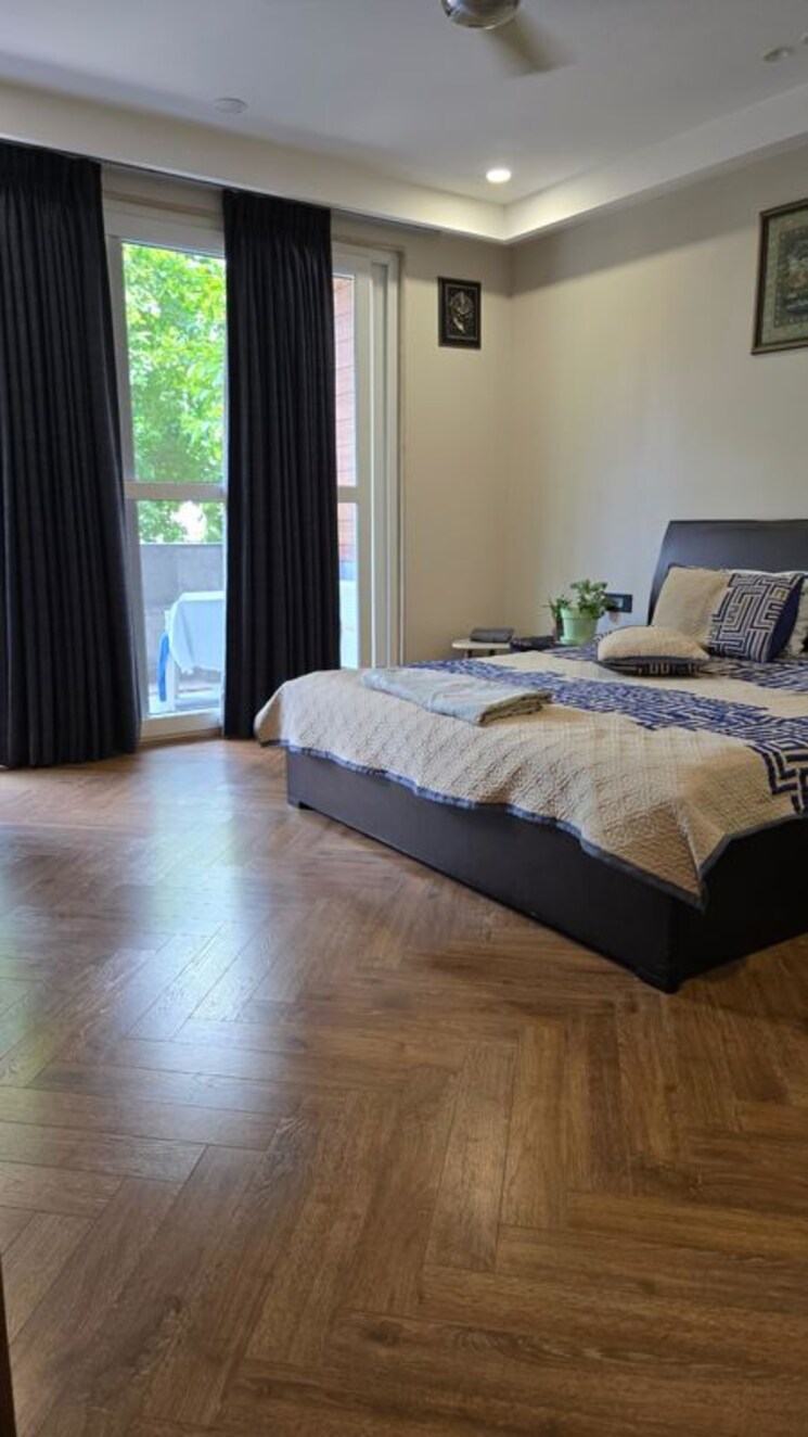 Bedroom, sushant lok i 4 Bedroom 3762 Sq.Ft. Builder Floor In Sushant Lok I Gurgaon 9855481