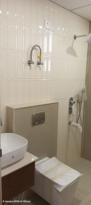 Bathroom in 3 BHK Apartment at Harmony Imperial Apartments, Kishanpura – for Sale