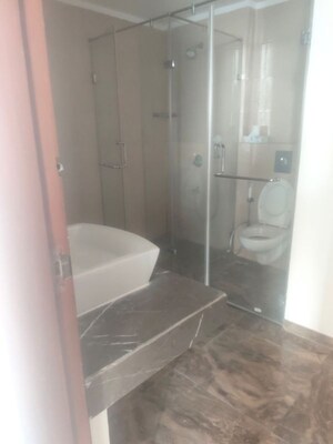 Bathroom in 3 BHK Apartment at Mahagun Mezzaria, Sector 78 – for Rent