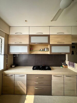 Kitchen in 3 BHK Apartment at Dosti Acres – for Rent