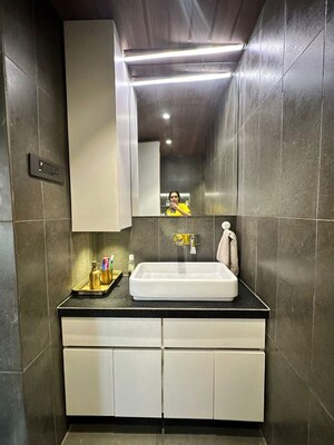 Kitchen in 3 BHK Apartment at Dosti Acres – for Rent