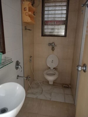 Bathroom in 2 BHK Apartment at Dosti Ambrosia, Wadala East – for Rent