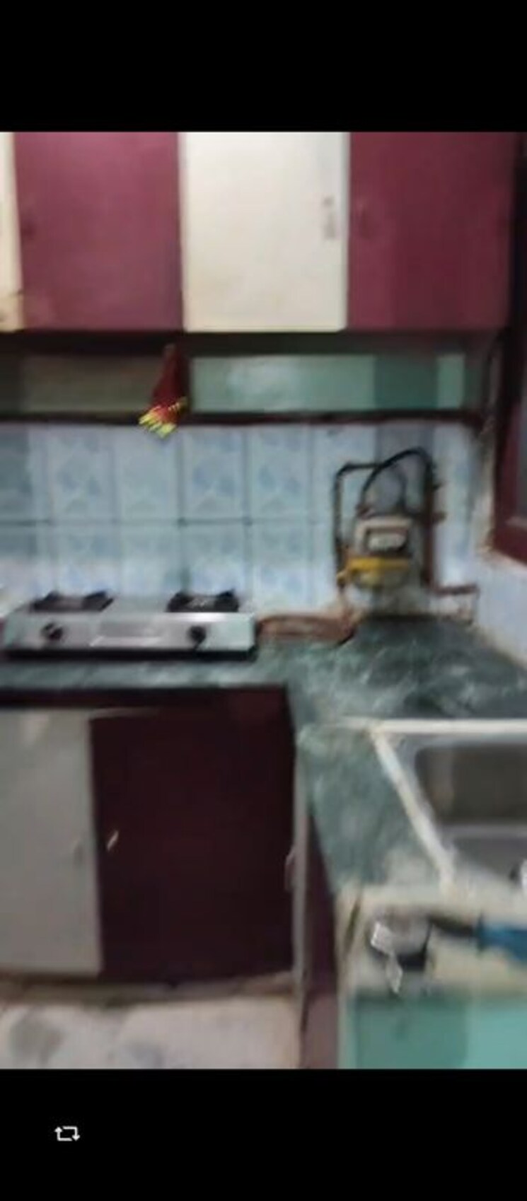 Kitchen, shakti khand iii 1 Bedroom 500 Sq.Ft. Builder Floor In Shakti Khand Iii Ghaziabad 9855656