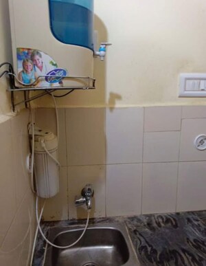 Bathroom in 1 BHK Villa at Aliganj – for Rent