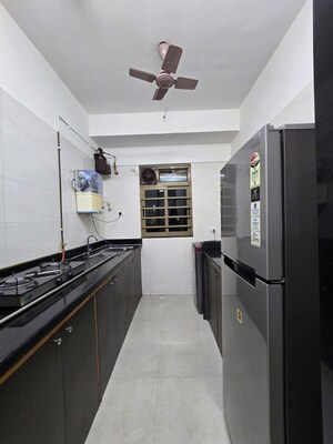 Kitchen in 1 BHK Apartment at Sheth Vasant Oasis, Andheri East – for Rent