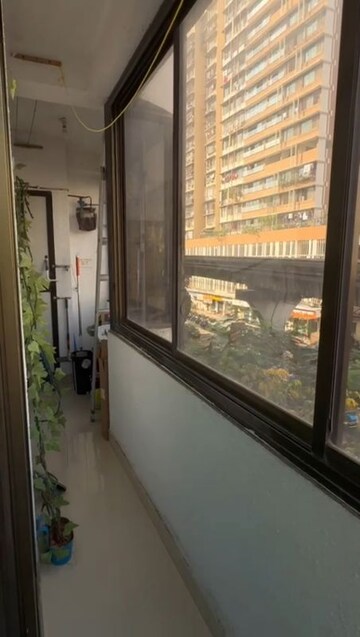 Balcony in 1 BHK Apartment at Bhavya Supreme Annexe, Parel – for Rent