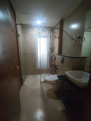 Bathroom in 3 BHK Apartment at Mahagun Mezzaria, Sector 78 – for Rent