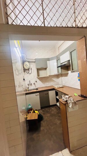 Kitchen in 2 BHK Builder Floor at Malviya Nagar – for Rent