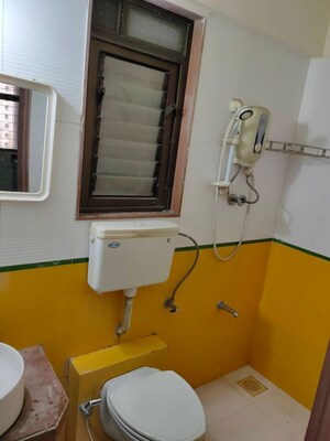 Living Room in 1 BHK Apartment at Cosmos Lounge, Manpada – for Rent