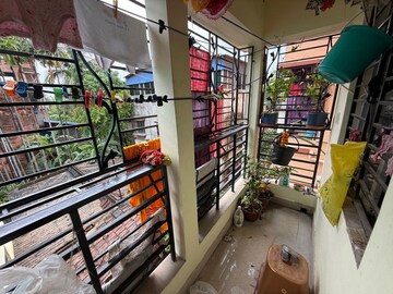 Balcony in 2 BHK Builder Floor at Standalone Apartment, Baguiati – for Sale