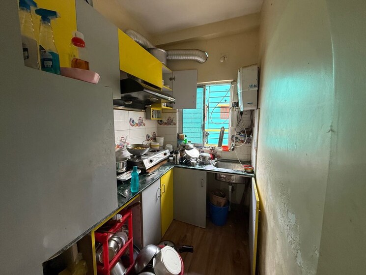 Kitchen, standalone-apartment 2 Bedroom 850 Sq.Ft. Builder Floor In Baguiati Kolkata 9855801