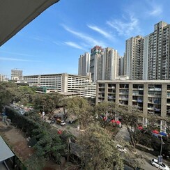 1 BHK + Pooja Room Apartment For Rent in Lodha Crown Kolshet