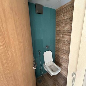 Bathroom in 1 BHK Apartment at Lodha Crown Kolshet, Sandoz Baug – for Rent