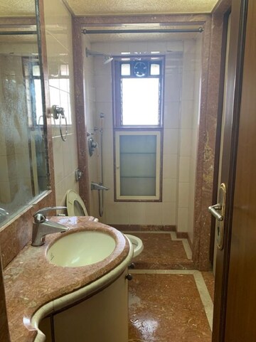Bathroom in 1 BHK Apartment at Bandra West – for Rent