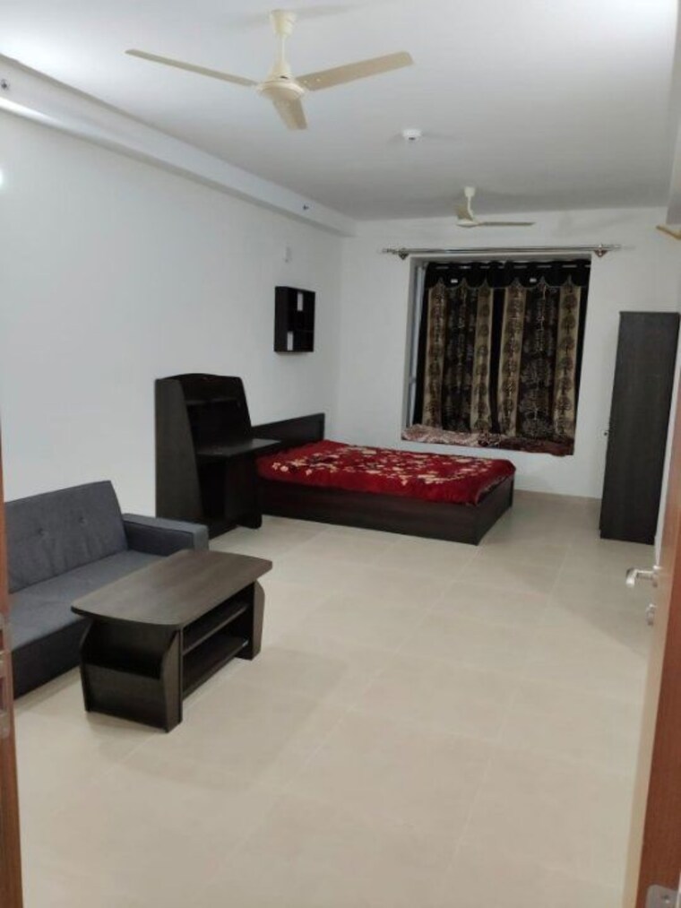 Bedroom, bhartiya-city-nikoo-homes-4 1 RK 450 Sq.Ft. Apartment In Thanisandra Main Road Bangalore 9855220